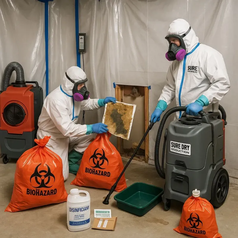 Contaminated Water Handling Protocols process in White Plains, NC