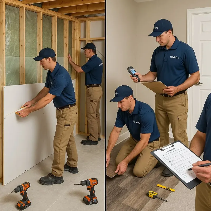 Repairs and Reconstruction process in White Plains, NC