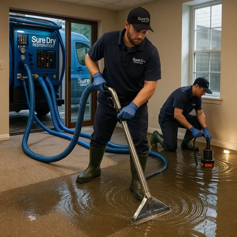 Water Extraction and Removal process in White Plains, NC
